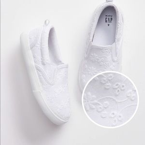 Embroidered Toddler Slip Ons
